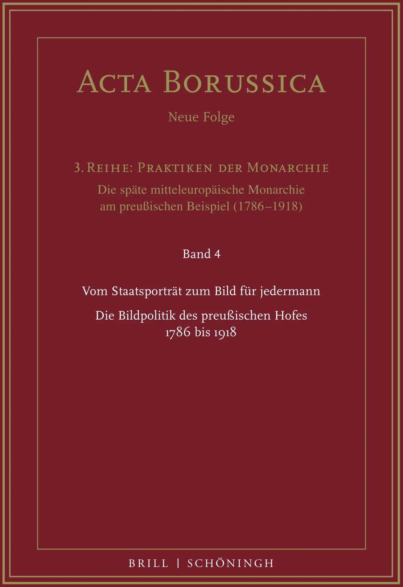 Cover: 9783506798961 | Vom Staatsporträt zum Bild für jedermann | Anja Bittner | Buch | VI