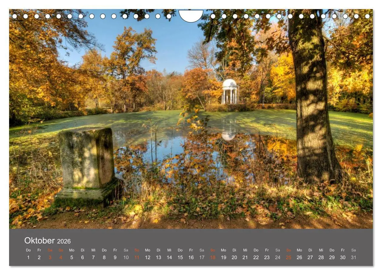 Bild: 9783516078961 | Leipzig - Parks und Landschaften (Wandkalender 2026 DIN A4 quer),...