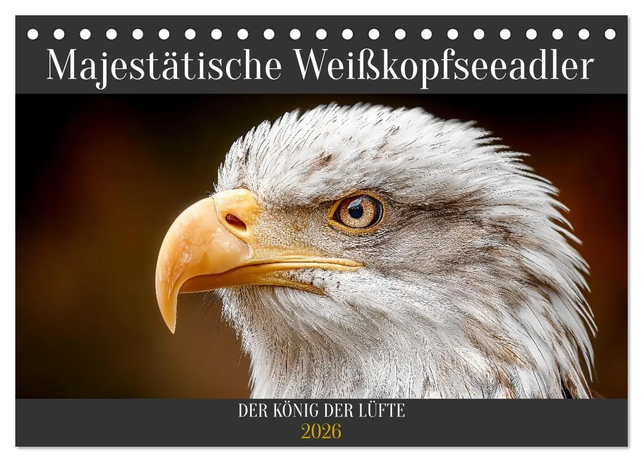 Cover: 9783516698961 | Majestätische Weißkopfseeadler - Der König der Lüfte (Tischkalender...