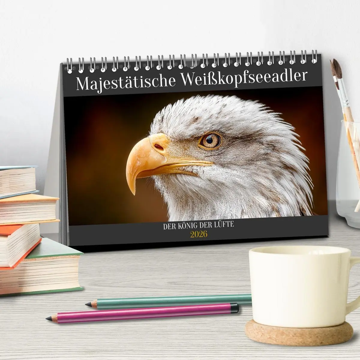 Bild: 9783516698961 | Majestätische Weißkopfseeadler - Der König der Lüfte (Tischkalender...