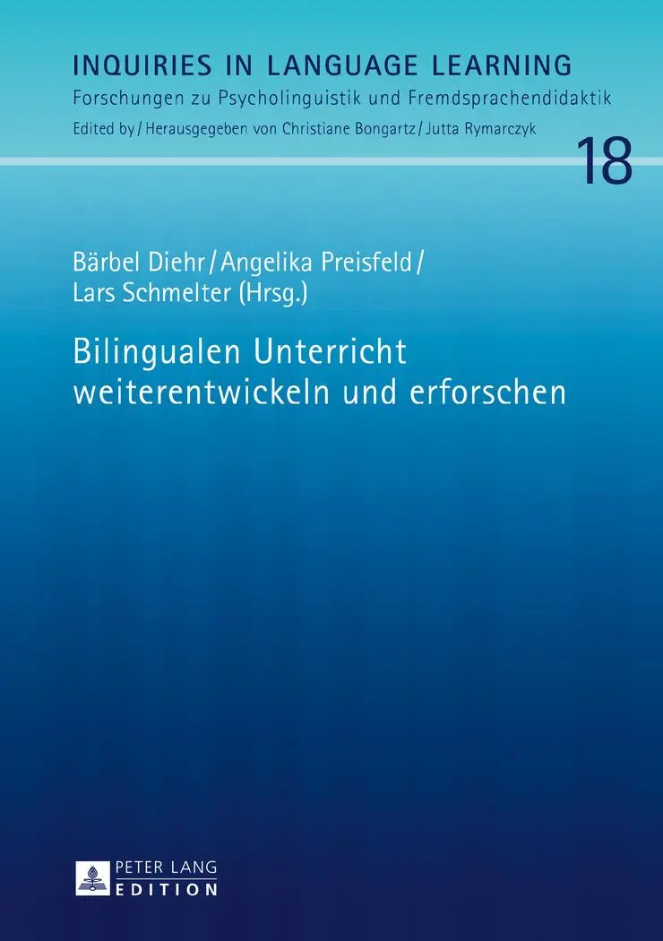 Cover: 9783631678961 | Bilingualen Unterricht weiterentwickeln und erforschen | Buch | 2016