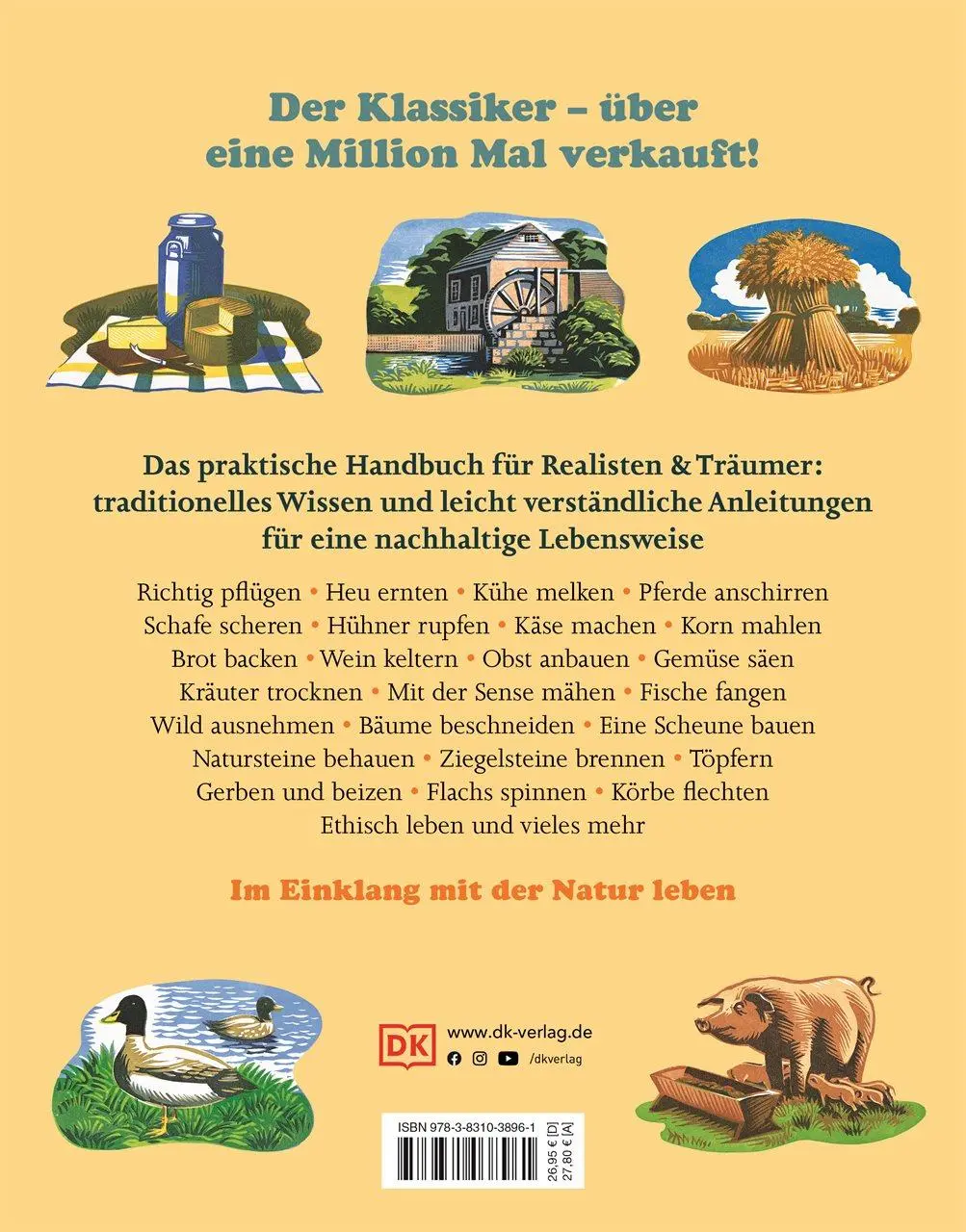 Rückseite: 9783831038961 | Das neue Buch vom Leben auf dem Lande | John Seymour | Buch | 408 S.