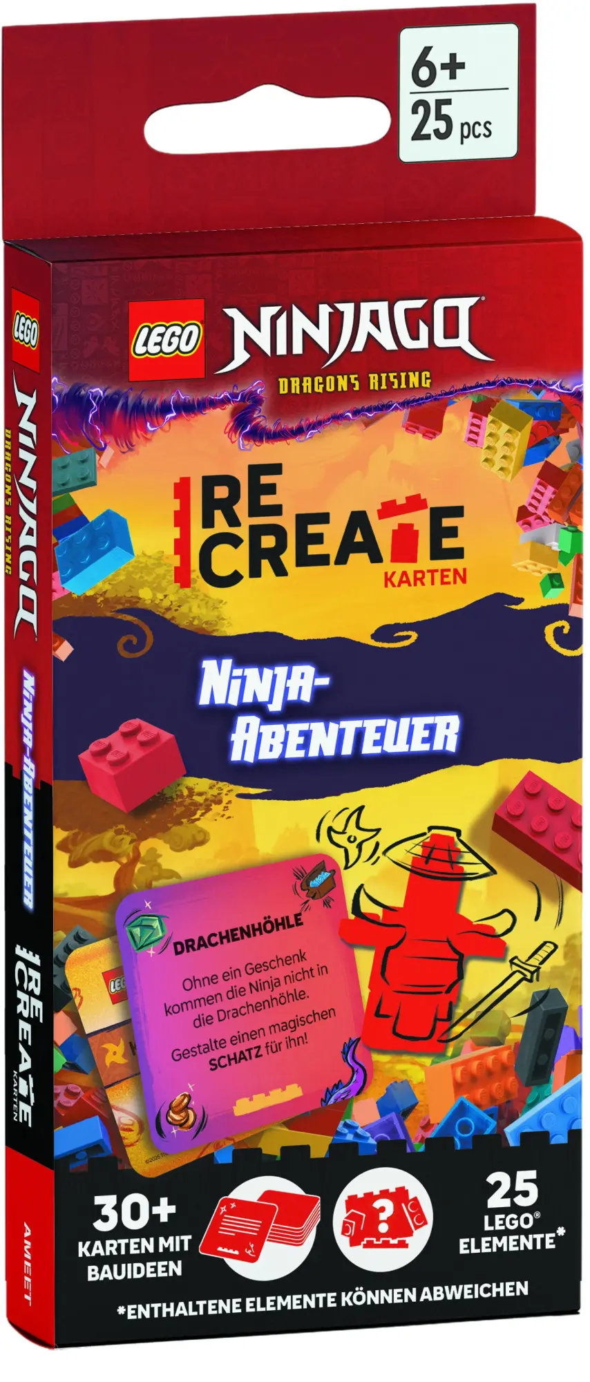 Cover: 9783960808961 | LEGO® - ReCreate Karten - Ninja-Abenteuer | mit LEGO-Elementen | Buch