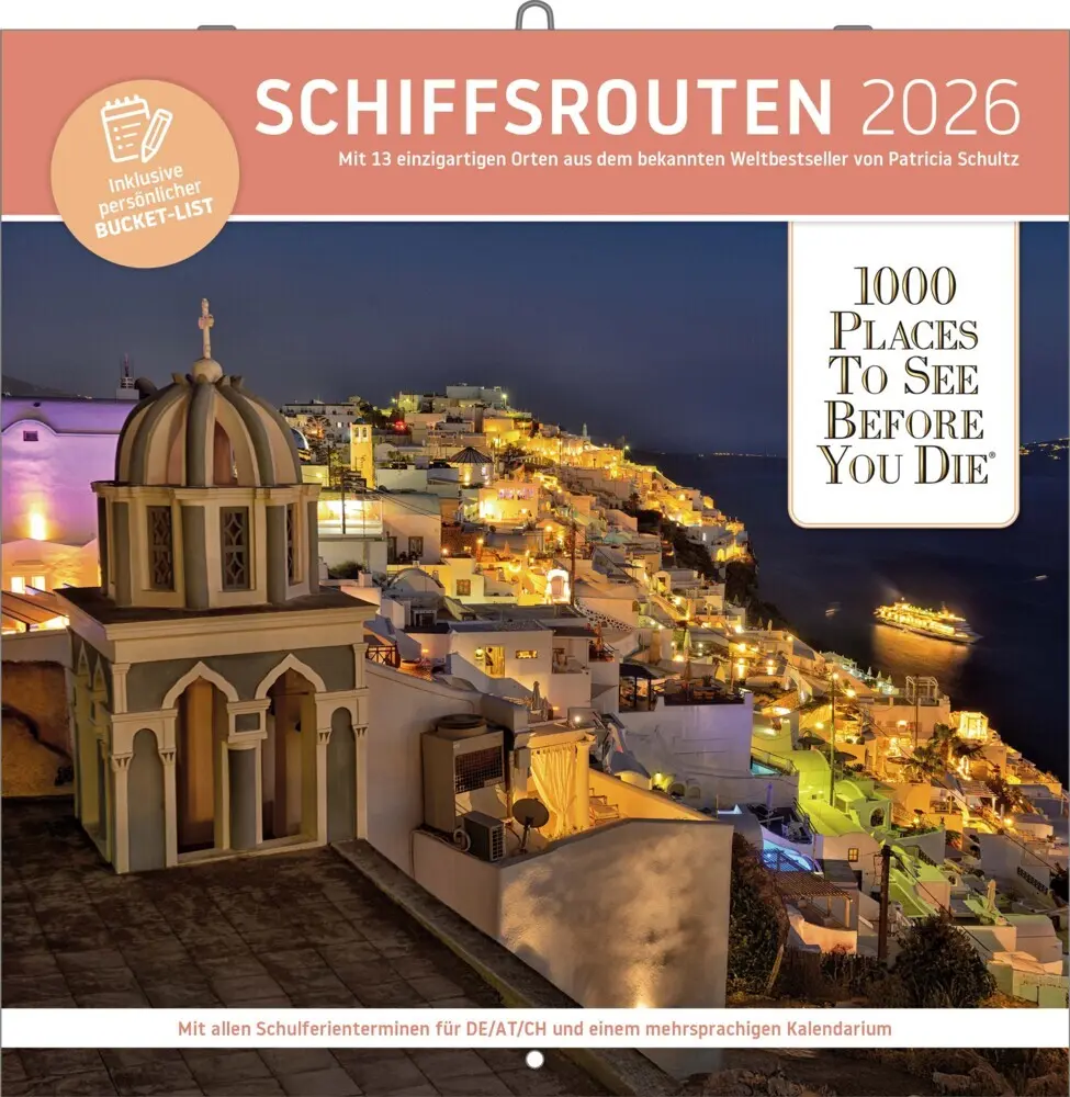 Cover: 9783961418961 | 1000 Places to See Before You Die - Schiffsrouten...