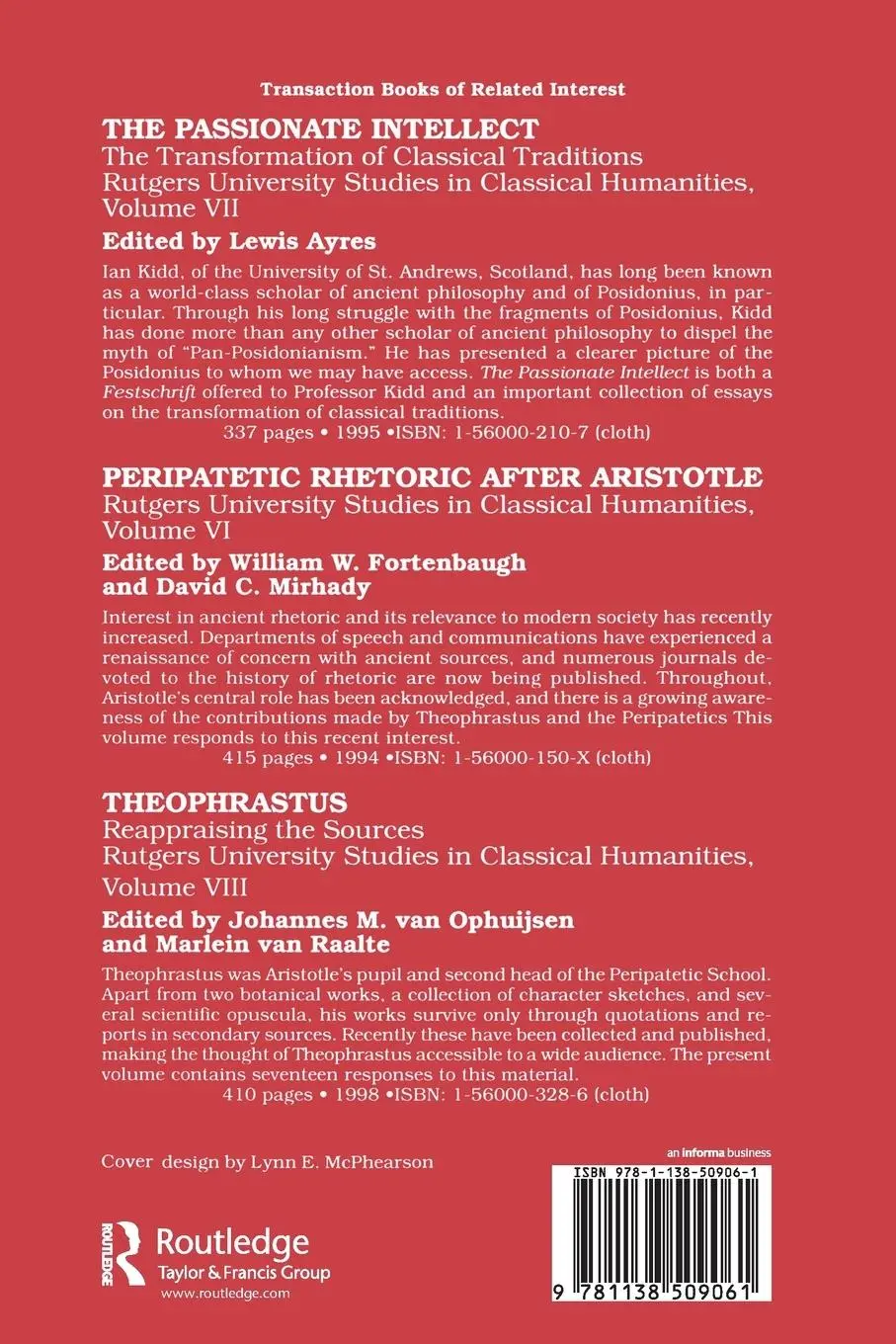 Rückseite: 9781138509061 | Demetrius of Phalerum | Text, Translation and Discussion | Taschenbuch