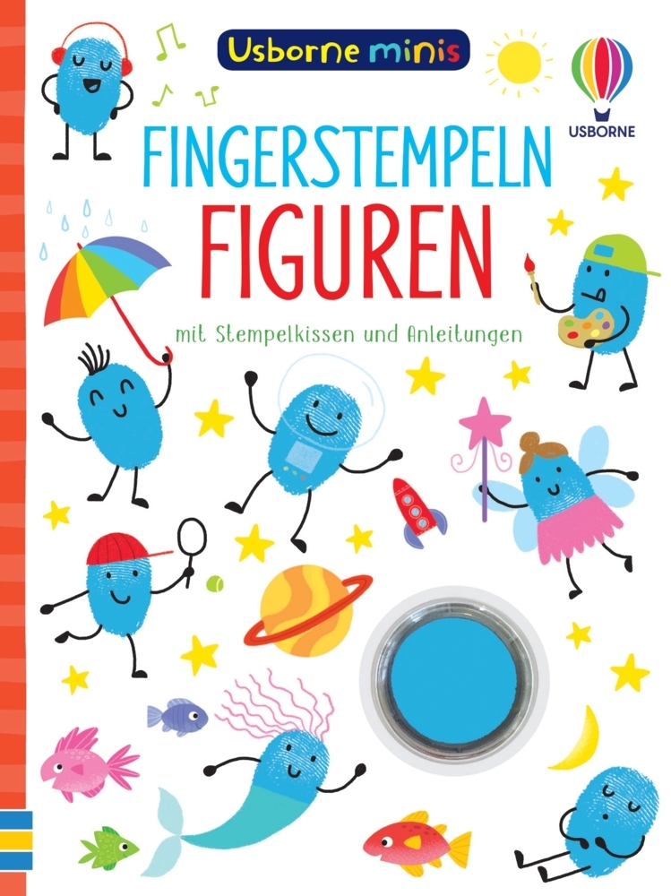 Cover: 9781789419061 | Usborne Minis: Fingerstempeln Figuren | Sam Smith | Taschenbuch | 2025