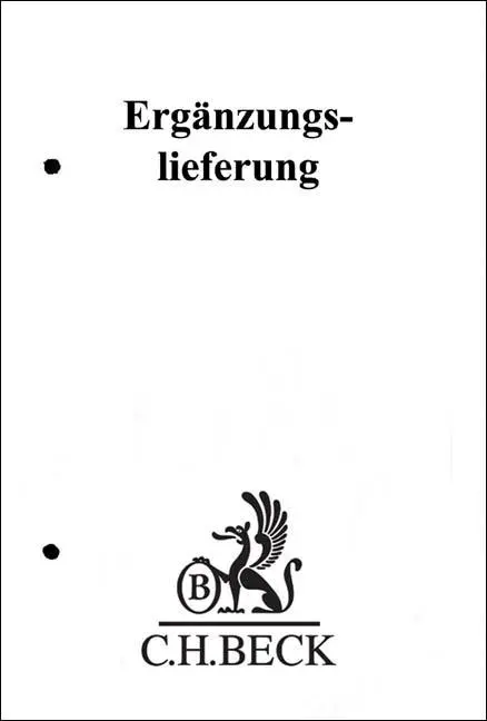 Cover: 9783406839061 | Gesetze des Landes Baden-Württemberg 158. Ergänzungslieferung | 2025