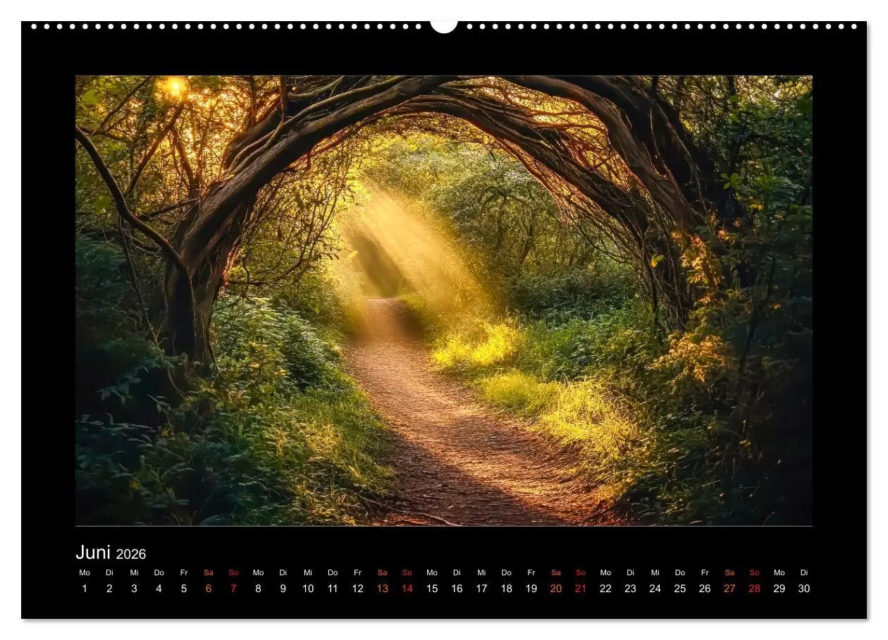 Bild: 9783457259061 | Geheimnisvolle Wege (hochwertiger Premium Wandkalender 2026 DIN A2...