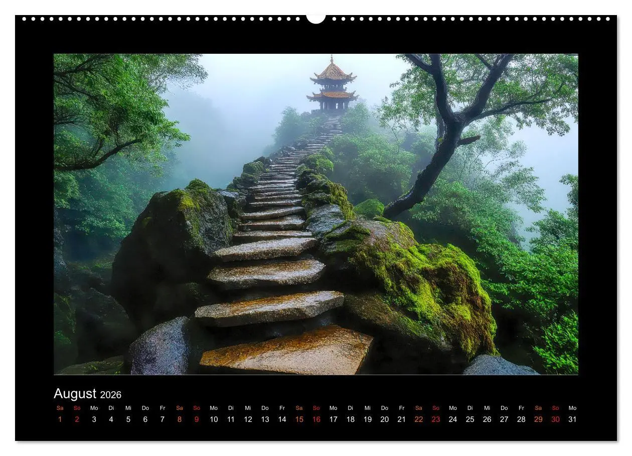 Bild: 9783457259061 | Geheimnisvolle Wege (hochwertiger Premium Wandkalender 2026 DIN A2...