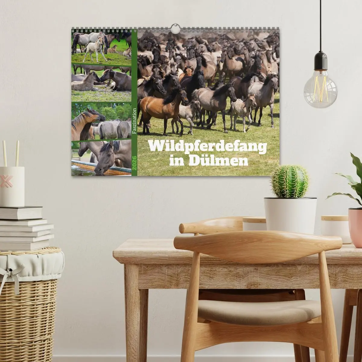 Bild: 9783457569061 | Faszination Wildpferdefang in Dülmen (Wandkalender 2026 DIN A3...