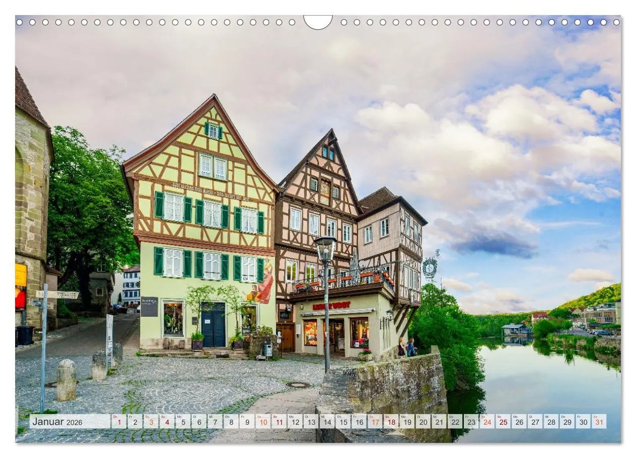 Bild: 9783457639061 | Schwäbisch Hall Impressionen (Wandkalender 2026 DIN A3 quer),...