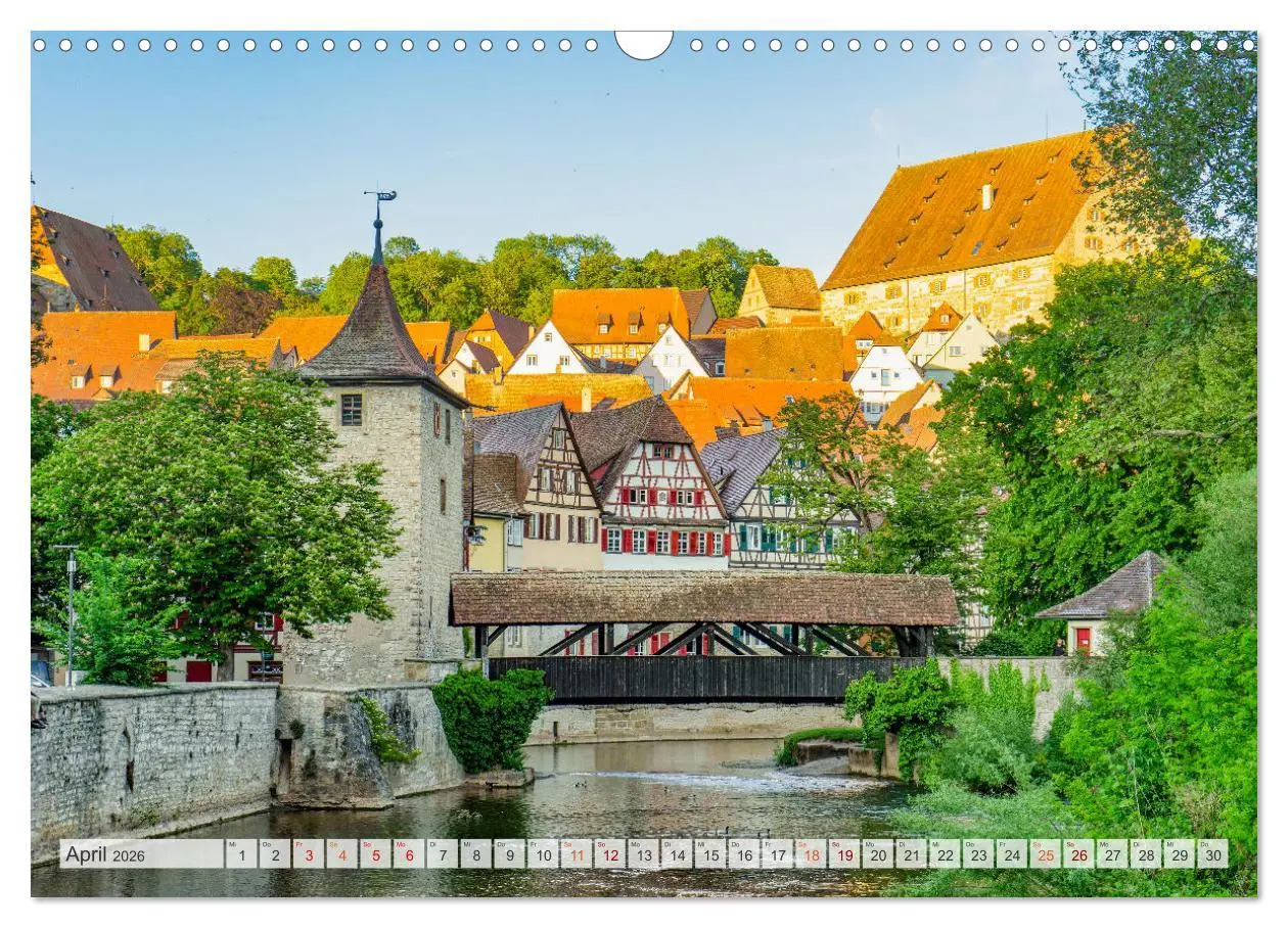 Bild: 9783457639061 | Schwäbisch Hall Impressionen (Wandkalender 2026 DIN A3 quer),...