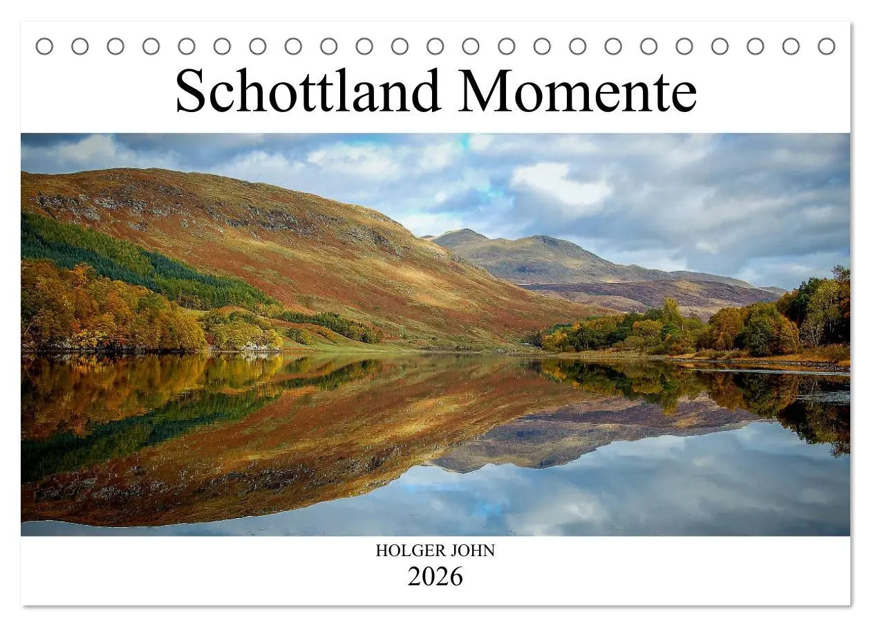 Cover: 9783457709061 | Schottland Momente (Tischkalender 2026 DIN A5 quer), CALVENDO...