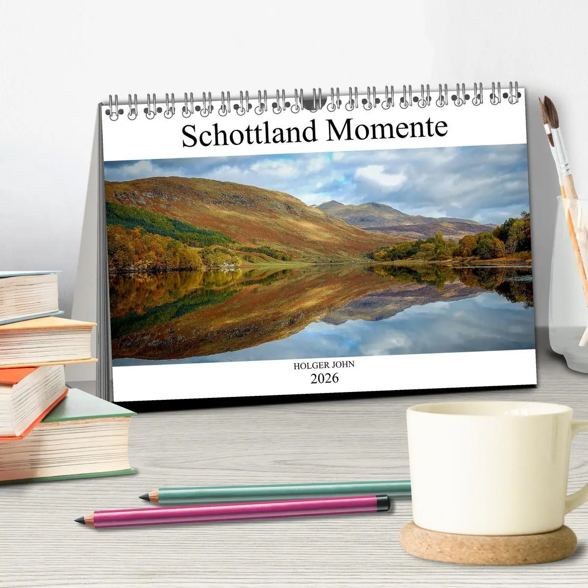 Bild: 9783457709061 | Schottland Momente (Tischkalender 2026 DIN A5 quer), CALVENDO...
