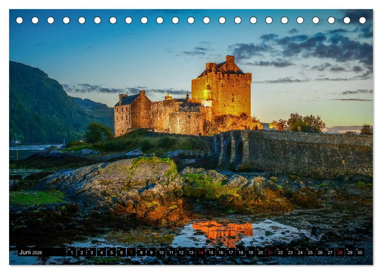 Bild: 9783457709061 | Schottland Momente (Tischkalender 2026 DIN A5 quer), CALVENDO...