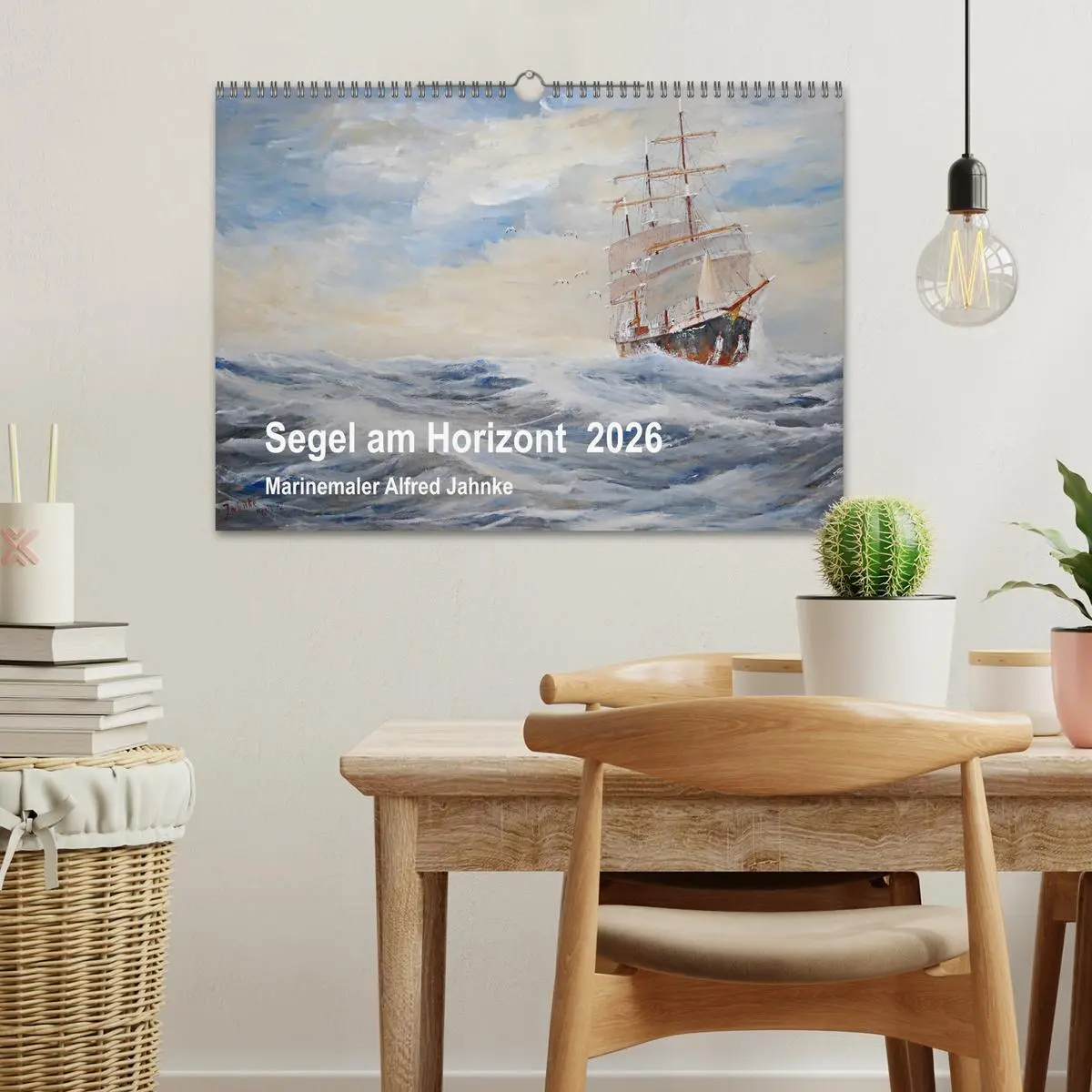 Bild: 9783457879061 | Segel am Horizont - Marinemaler Alfred Jahnke (Wandkalender 2026...