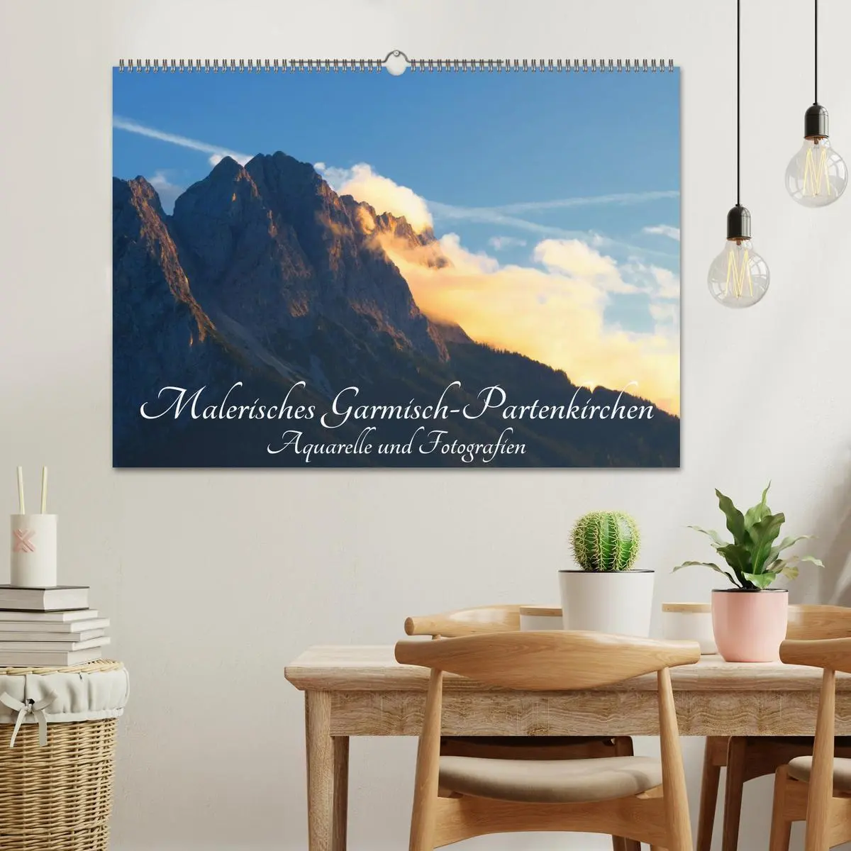 Bild: 9783516039061 | Malerisches Garmisch Partenkirchen - Aquarelle und Fotografien...