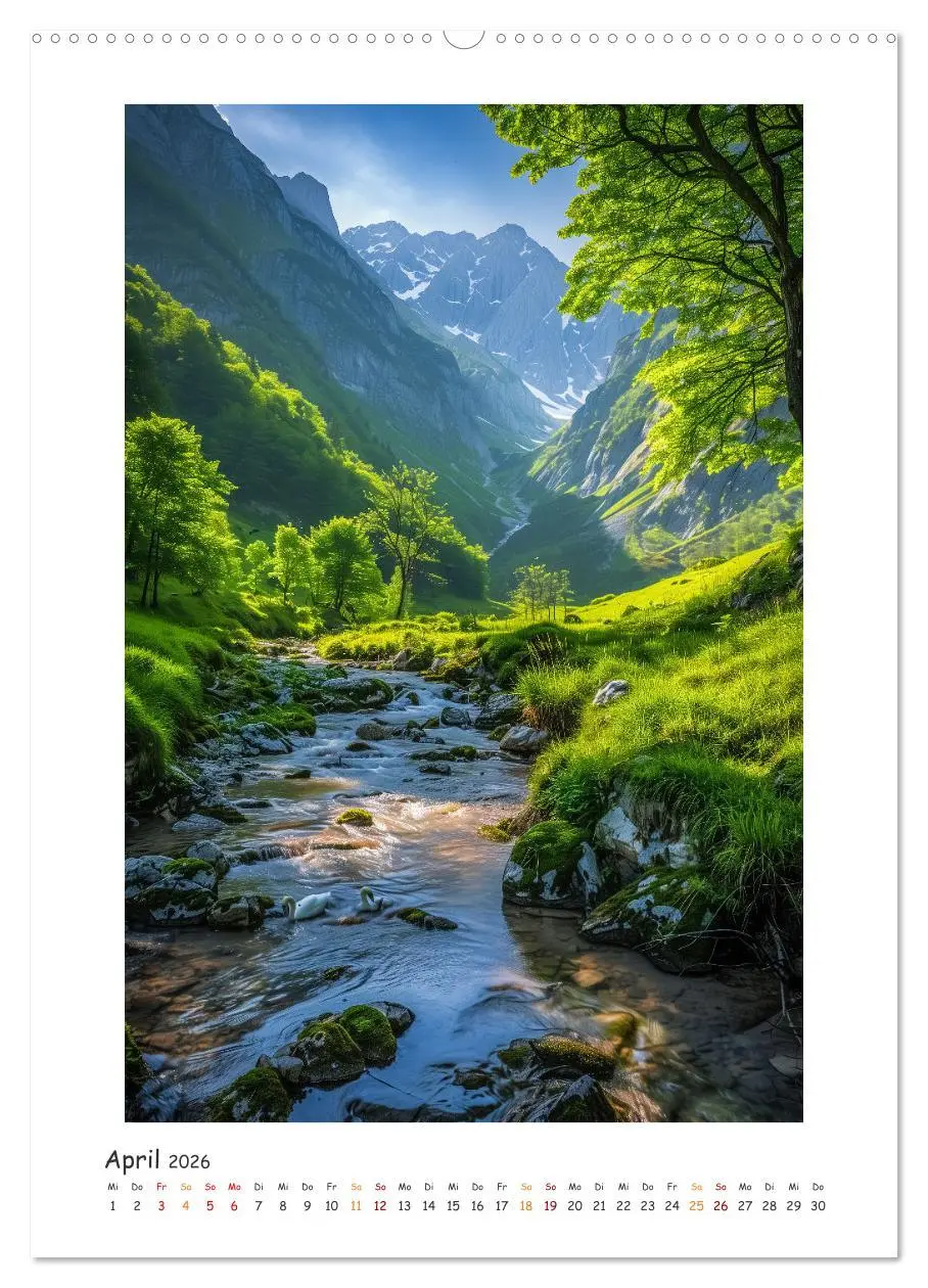 Bild: 9783516279061 | Die Lieder der Natur (hochwertiger Premium Wandkalender 2026 DIN A2...