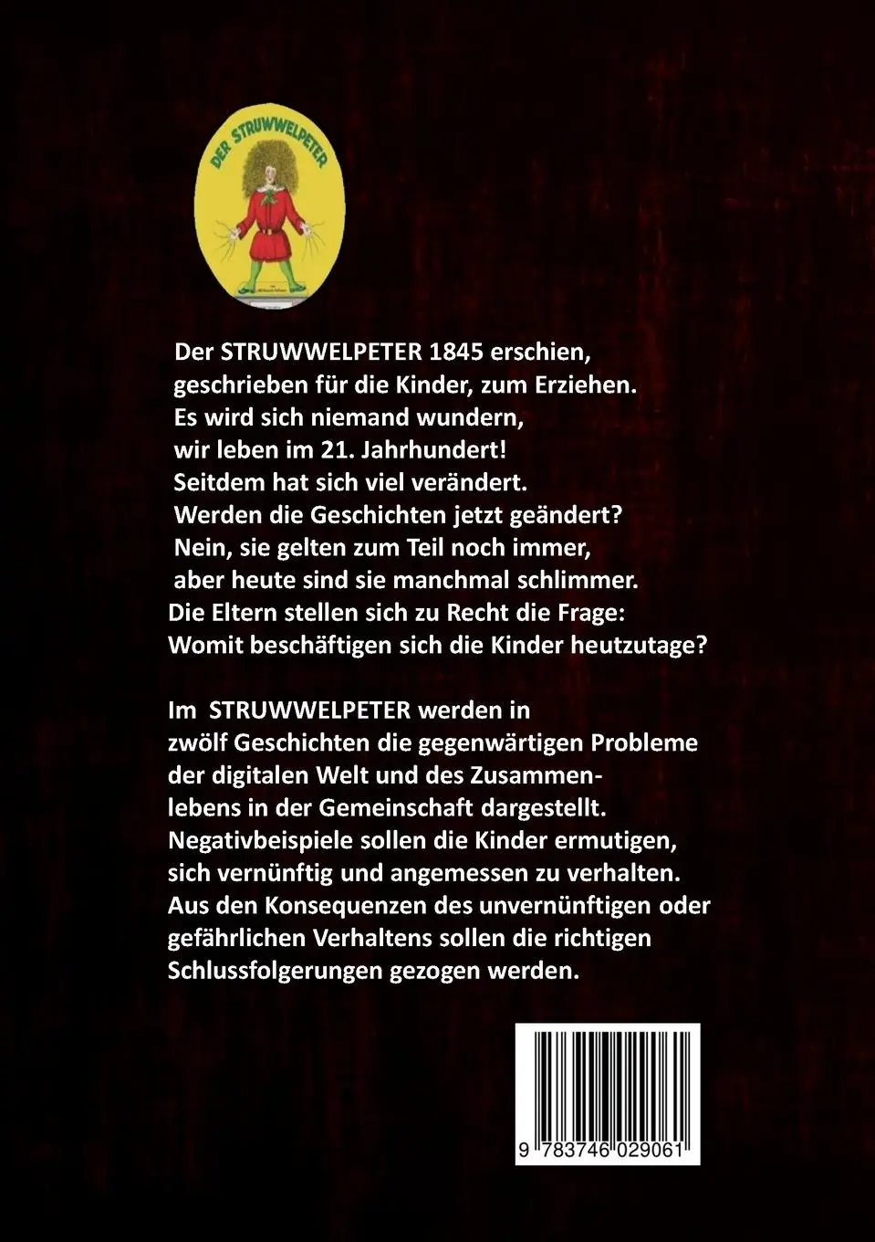 Rückseite: 9783746029061 | Der Struwwelpeter oder Das geheime Leben der Kinder | Wolfgang Kulla