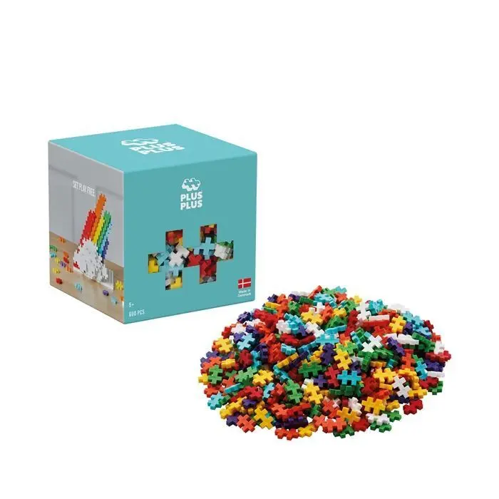 Cover: 5710409109161 | PLUS PLUS - 600 Kreativ Bausteine Regenbogen | Deutsch | 2025