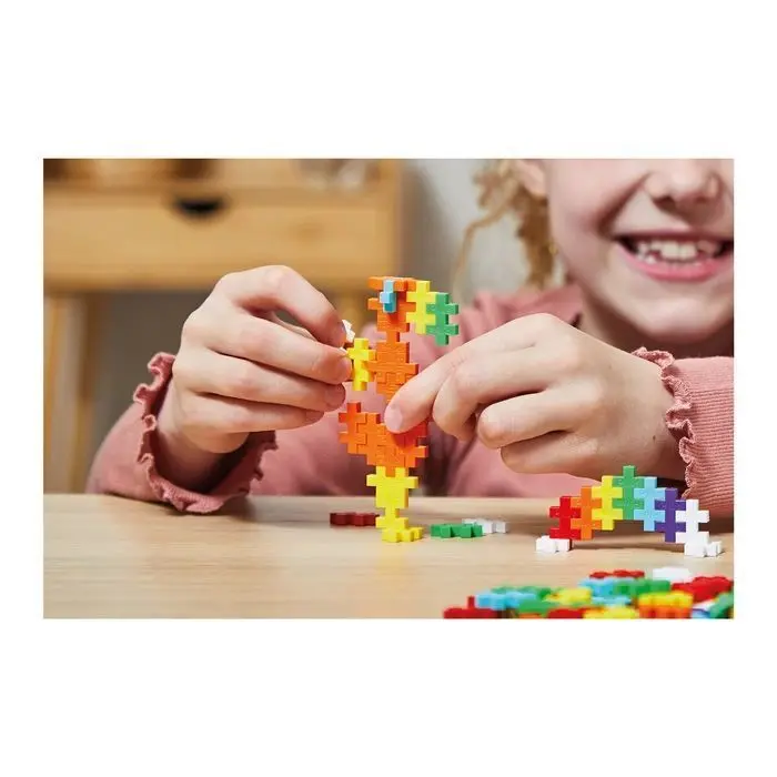 Bild: 5710409109161 | PLUS PLUS - 600 Kreativ Bausteine Regenbogen | Deutsch | 2025