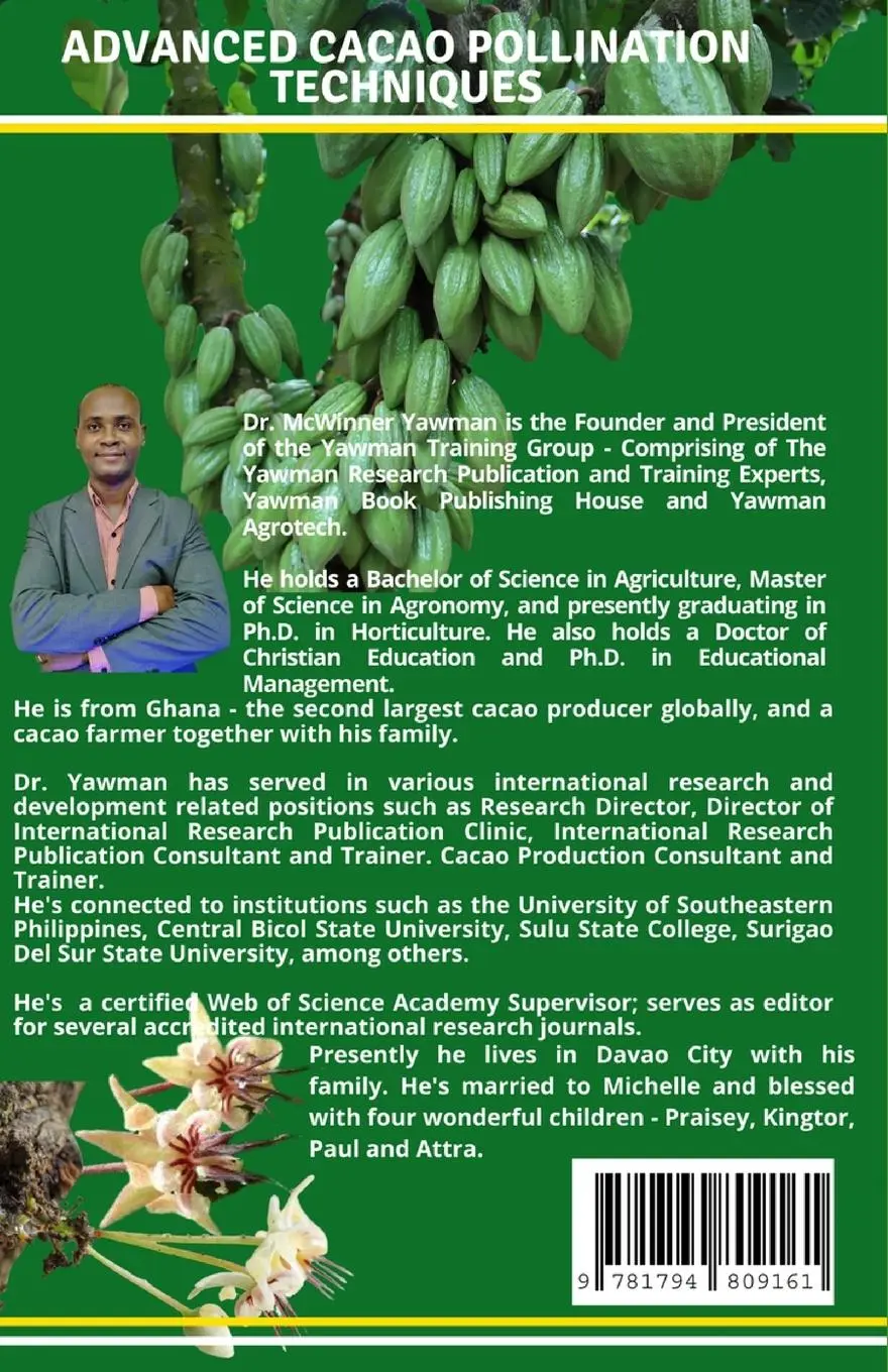 Rückseite: 9781794809161 | ADVANCED CACAO POLLINATION TECHNIQUES | Mcwinner Yawman | Taschenbuch
