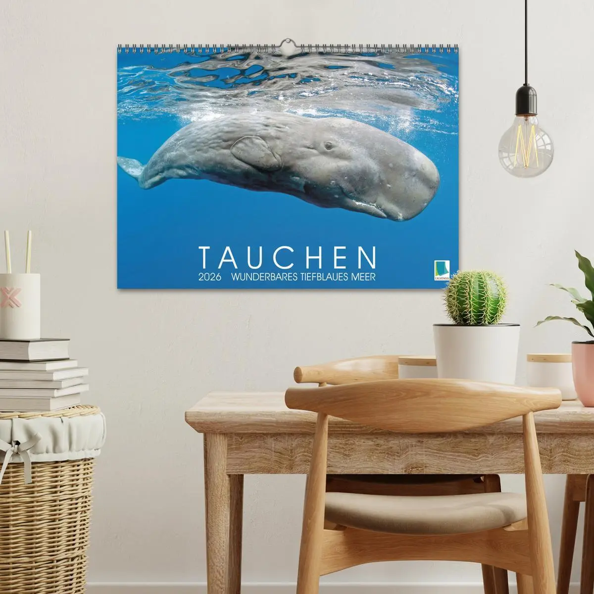 Bild: 9783457489161 | Tauchen: Wunderbares tiefblaues Meer (Wandkalender 2026 DIN A3...
