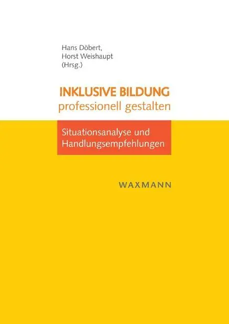 Cover: 9783830929161 | Inklusive Bildung professionell gestalten | Hans Döbert | Taschenbuch
