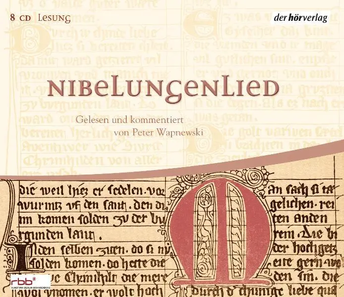Cover: 9783899409161 | Das Nibelungenlied. 8 CDs | Peter Wapnewski | Audio-CD | 522 Min.