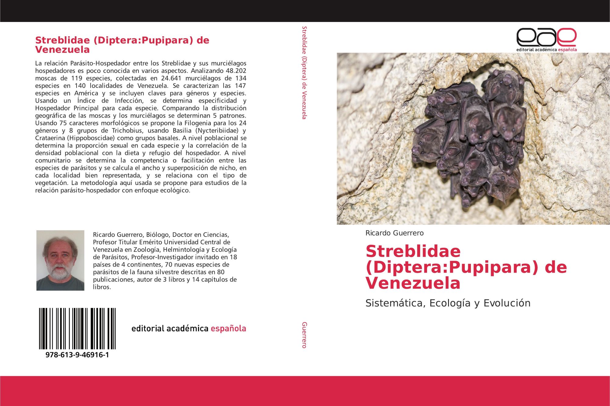 Cover: 9786139469161 | Streblidae (Diptera:Pupipara) de Venezuela | Ricardo Guerrero | Buch