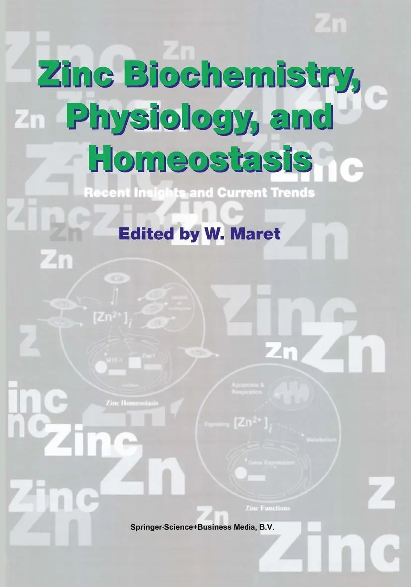 Cover: 9789048159161 | Zinc Biochemistry, Physiology, and Homeostasis | W. Maret | Buch | iv