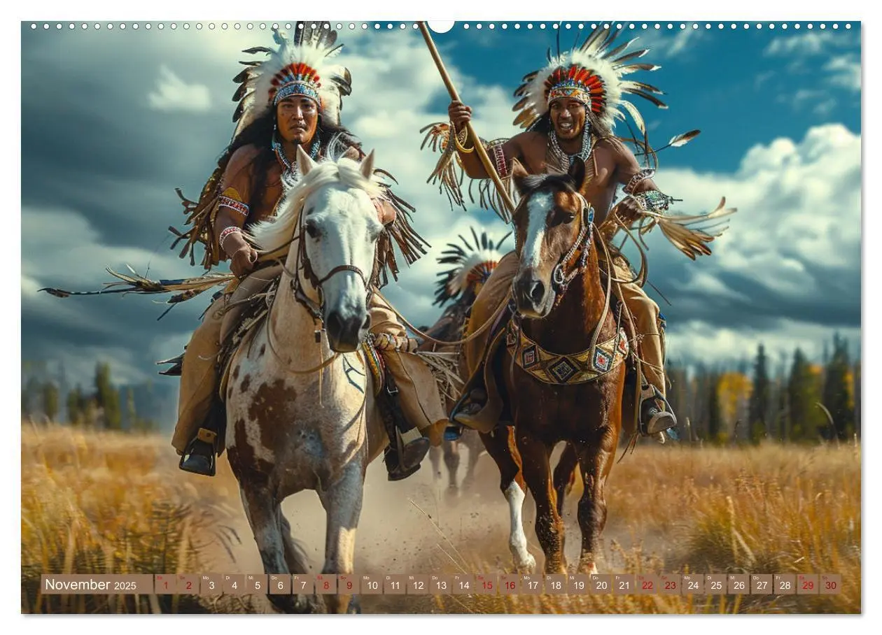 Bild: 9783383819261 | Reise mit der indianischen Seele (Wandkalender 2025 DIN A2 quer),...