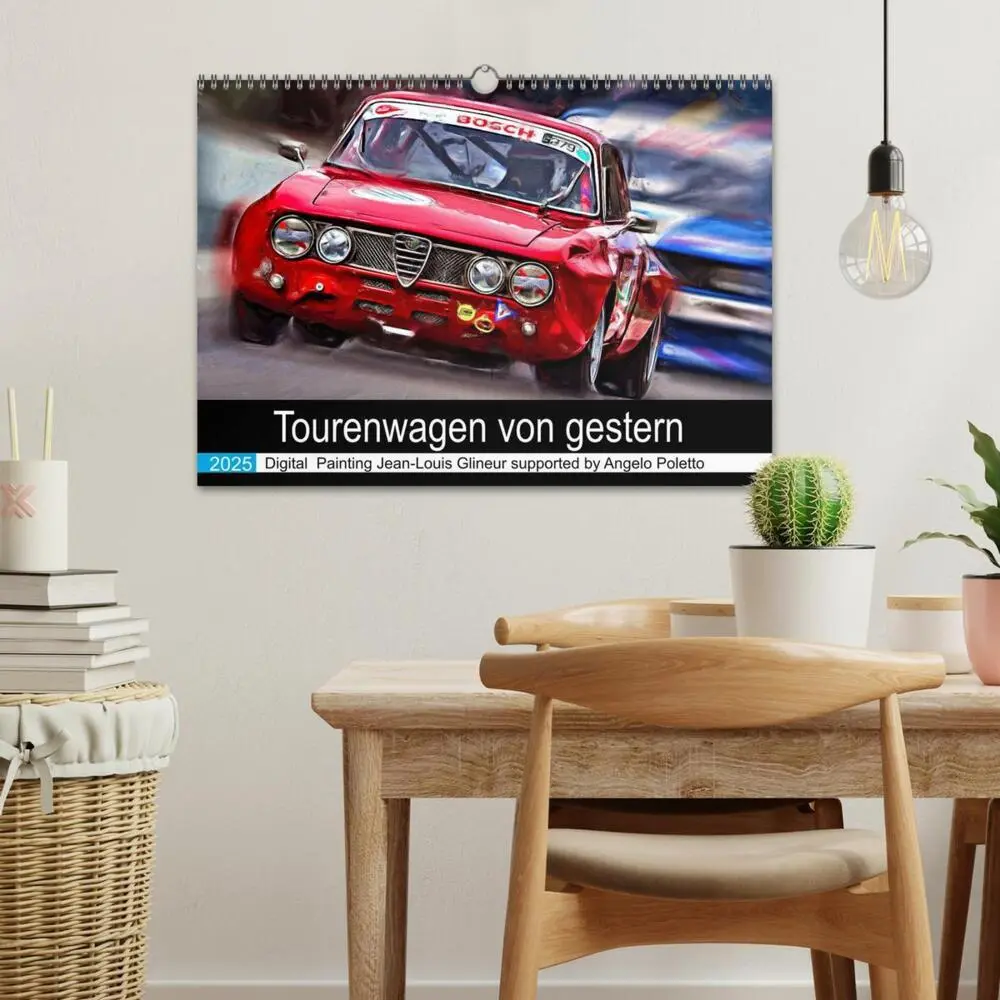 Bild: 9783435219261 | Tourenwagen von gestern (Wandkalender 2025 DIN A3 quer), CALVENDO...