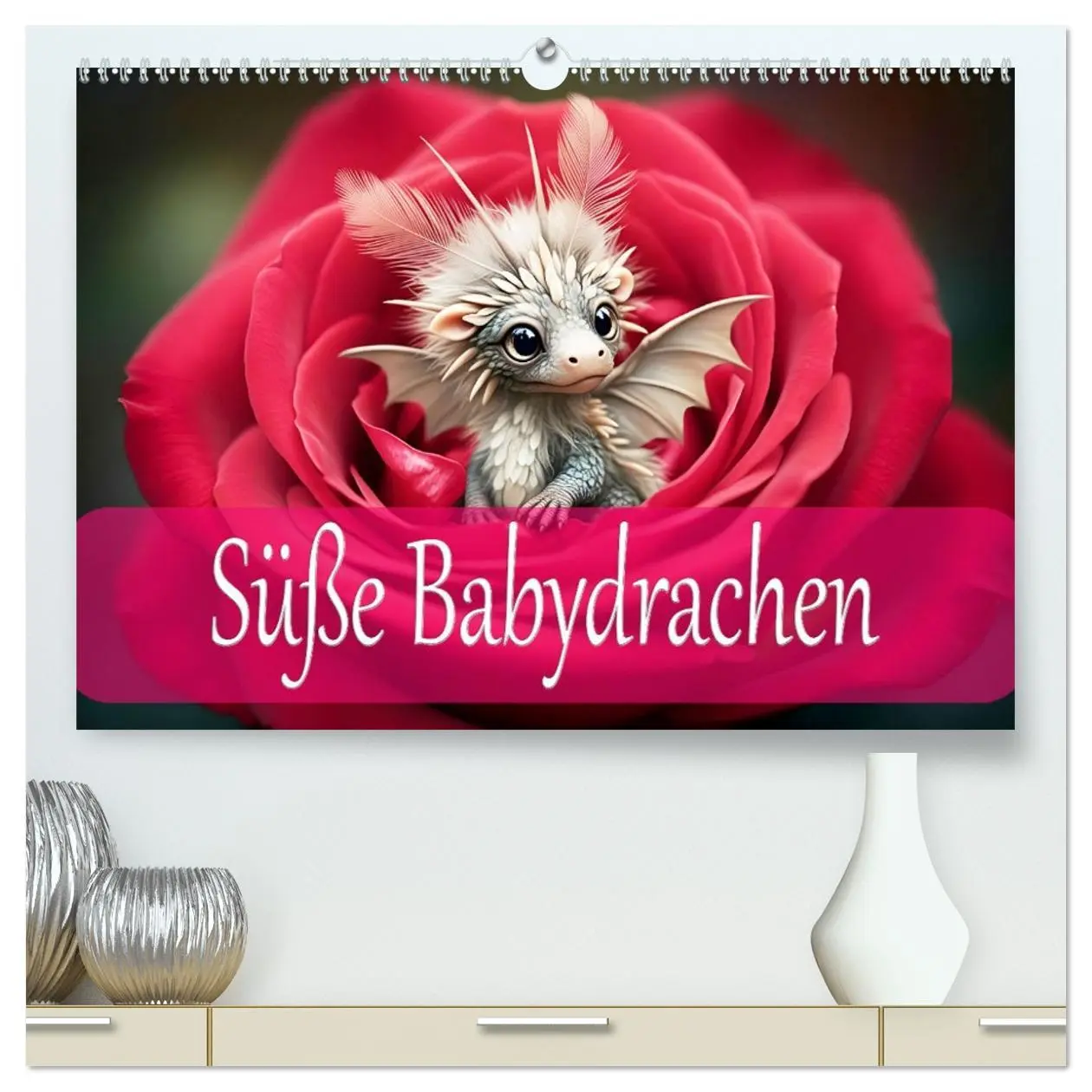 Cover: 9783457309261 | Süße Babydrachen (hochwertiger Premium Wandkalender 2026 DIN A2...