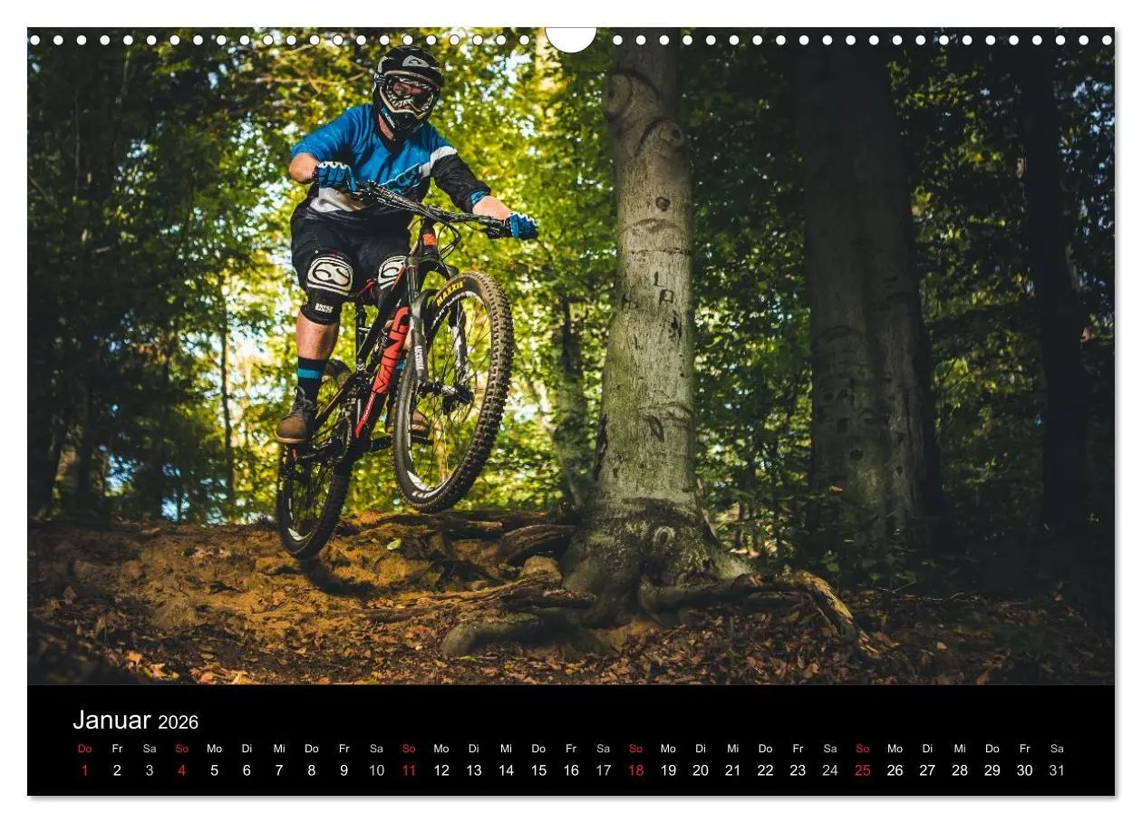 Bild: 9783516019261 | Mountainbike Action (Wandkalender 2026 DIN A3 quer), CALVENDO...