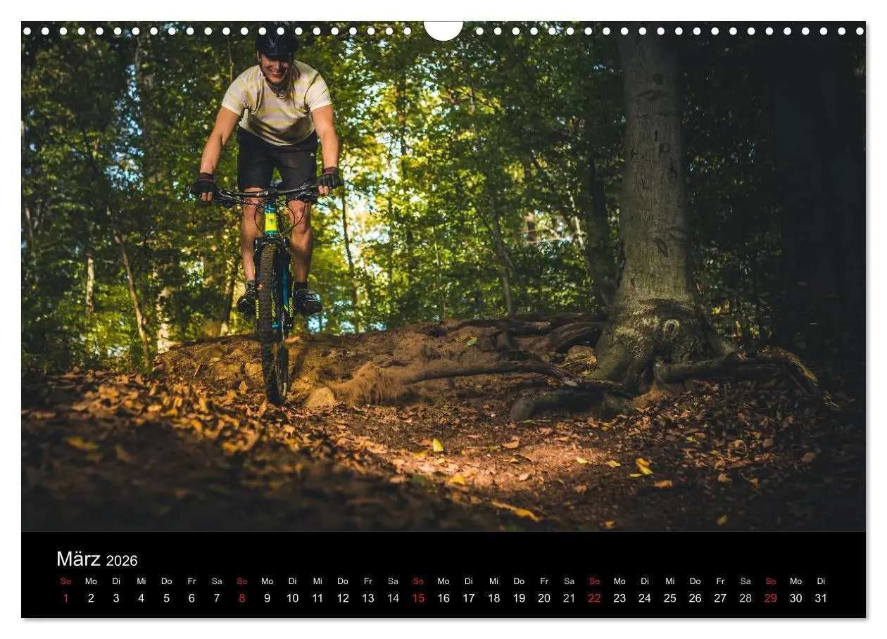 Bild: 9783516019261 | Mountainbike Action (Wandkalender 2026 DIN A3 quer), CALVENDO...