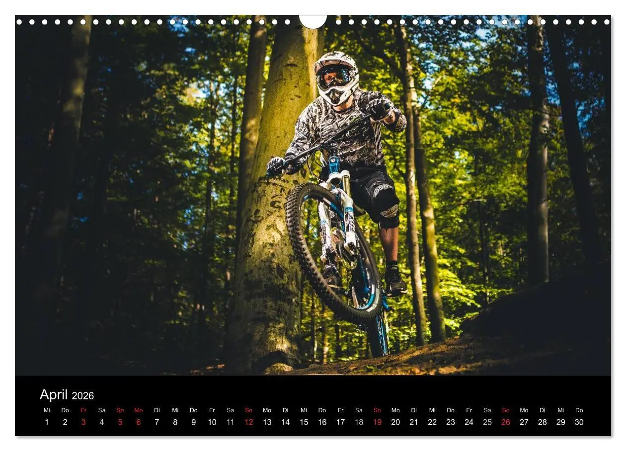 Bild: 9783516019261 | Mountainbike Action (Wandkalender 2026 DIN A3 quer), CALVENDO...