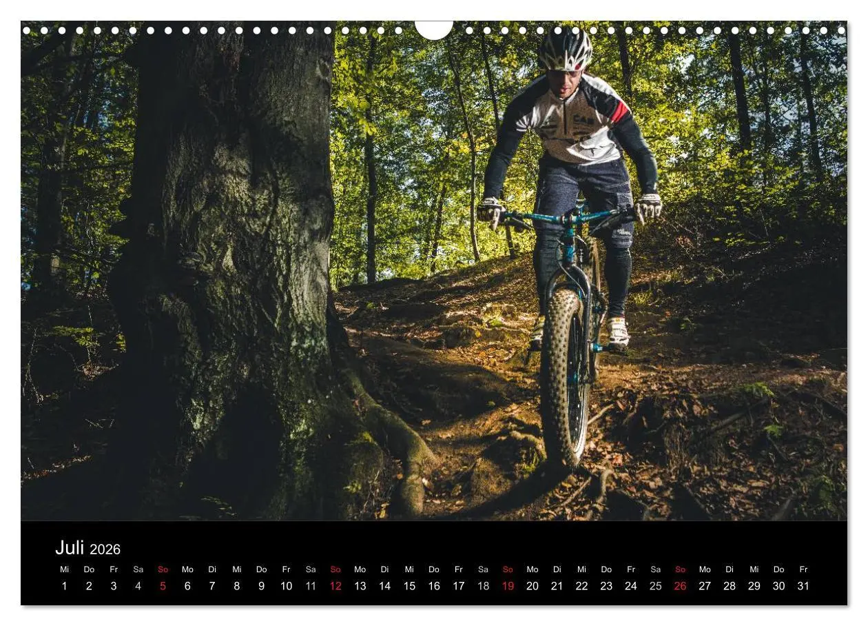 Bild: 9783516019261 | Mountainbike Action (Wandkalender 2026 DIN A3 quer), CALVENDO...