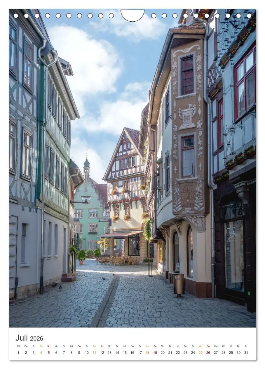 Bild: 9783516329261 | Kurort Schmalkalden (Wandkalender 2026 DIN A4 hoch), CALVENDO...