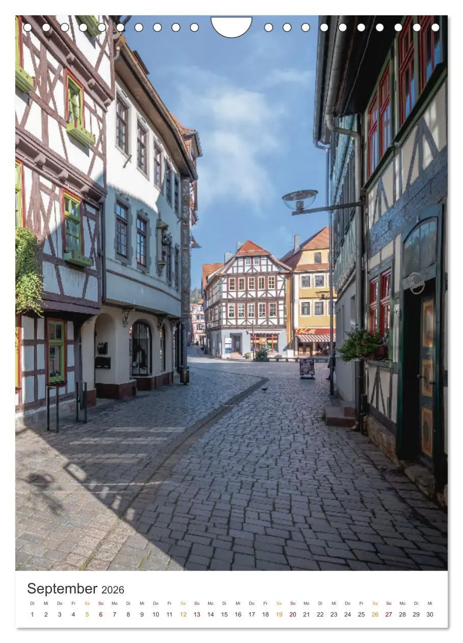 Bild: 9783516329261 | Kurort Schmalkalden (Wandkalender 2026 DIN A4 hoch), CALVENDO...
