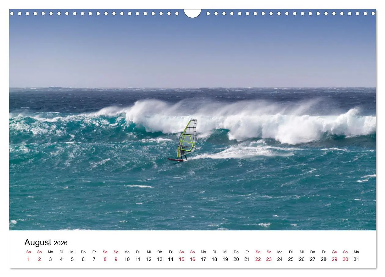 Bild: 9783457399361 | Naturschauspiel Wellen (Wandkalender 2026 DIN A3 quer), CALVENDO...