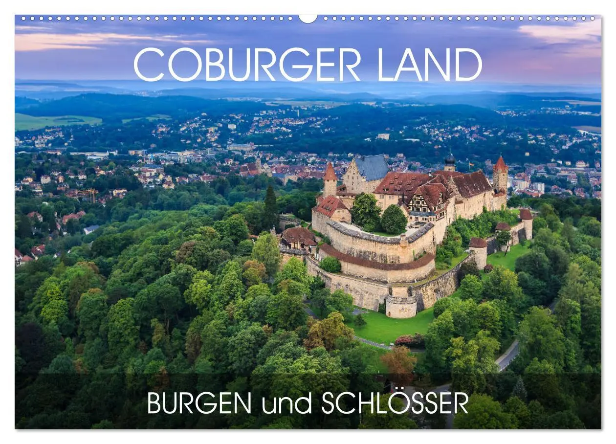 Cover: 9783457849361 | Coburger Land - Burgen und Schlösser (Wandkalender 2026 DIN A2...