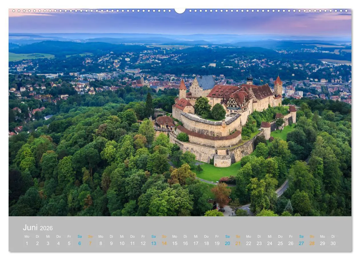 Bild: 9783457849361 | Coburger Land - Burgen und Schlösser (Wandkalender 2026 DIN A2...