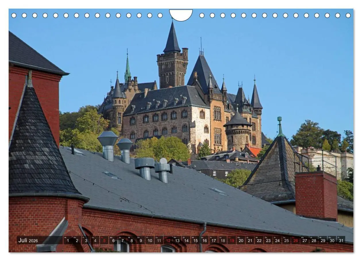 Bild: 9783516179361 | Wernigerode (Wandkalender 2026 DIN A4 quer), CALVENDO Monatskalender