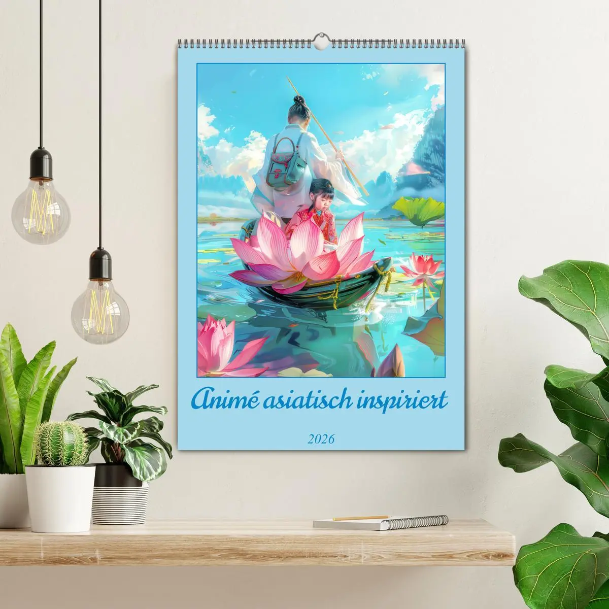 Bild: 9783516249361 | Animé asiatisch inspiriert (Wandkalender 2026 DIN A2 hoch),...
