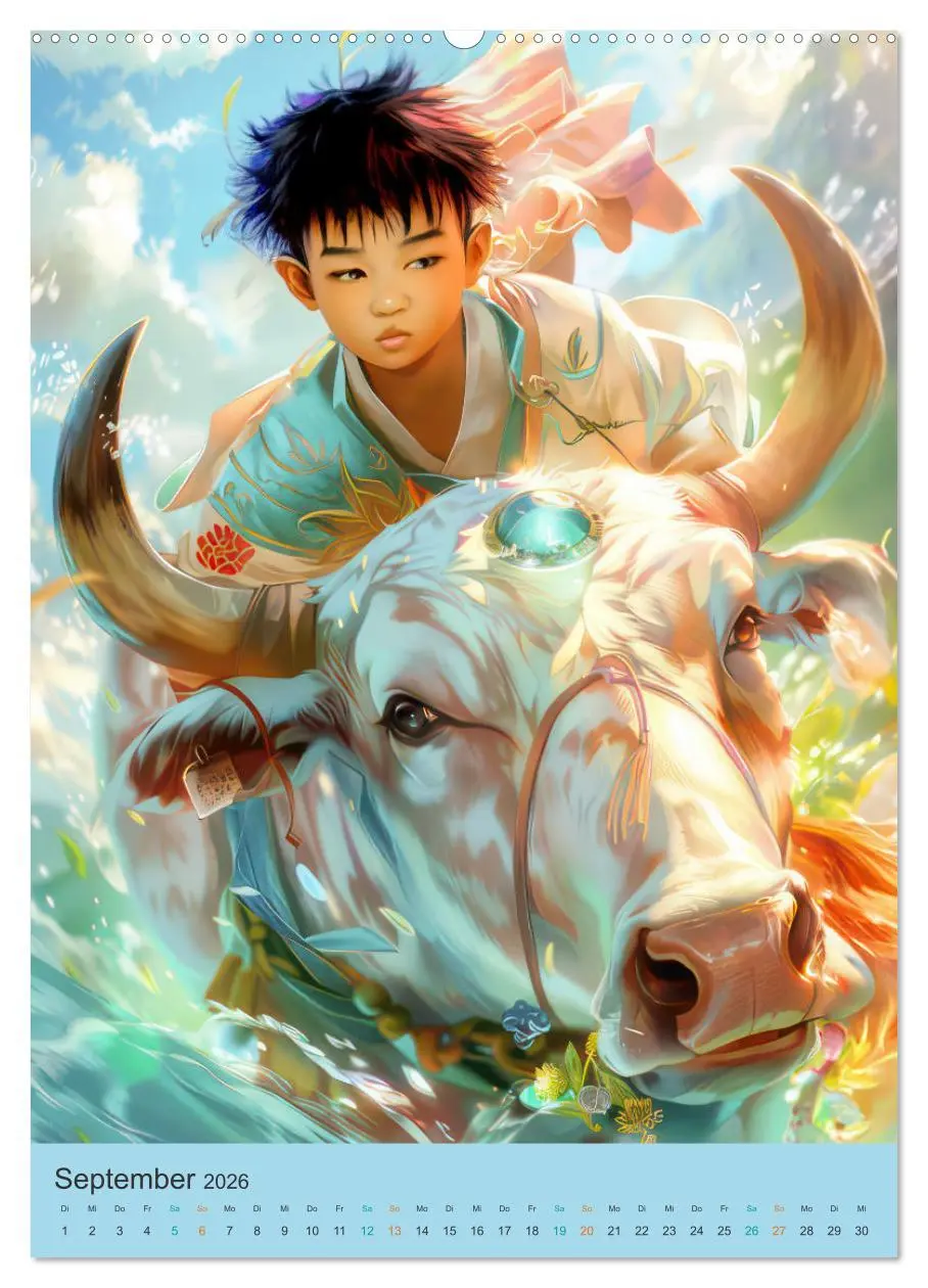Bild: 9783516249361 | Animé asiatisch inspiriert (Wandkalender 2026 DIN A2 hoch),...