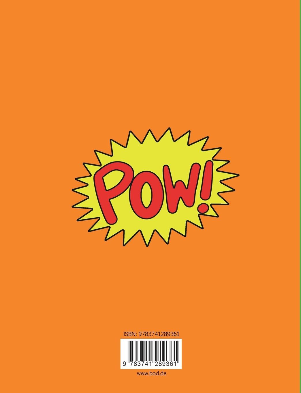 Rückseite: 9783741289361 | Mein Comicbuch | Zeichenbuch/Malbuch für Comic-Begeisterte | Iben Holm
