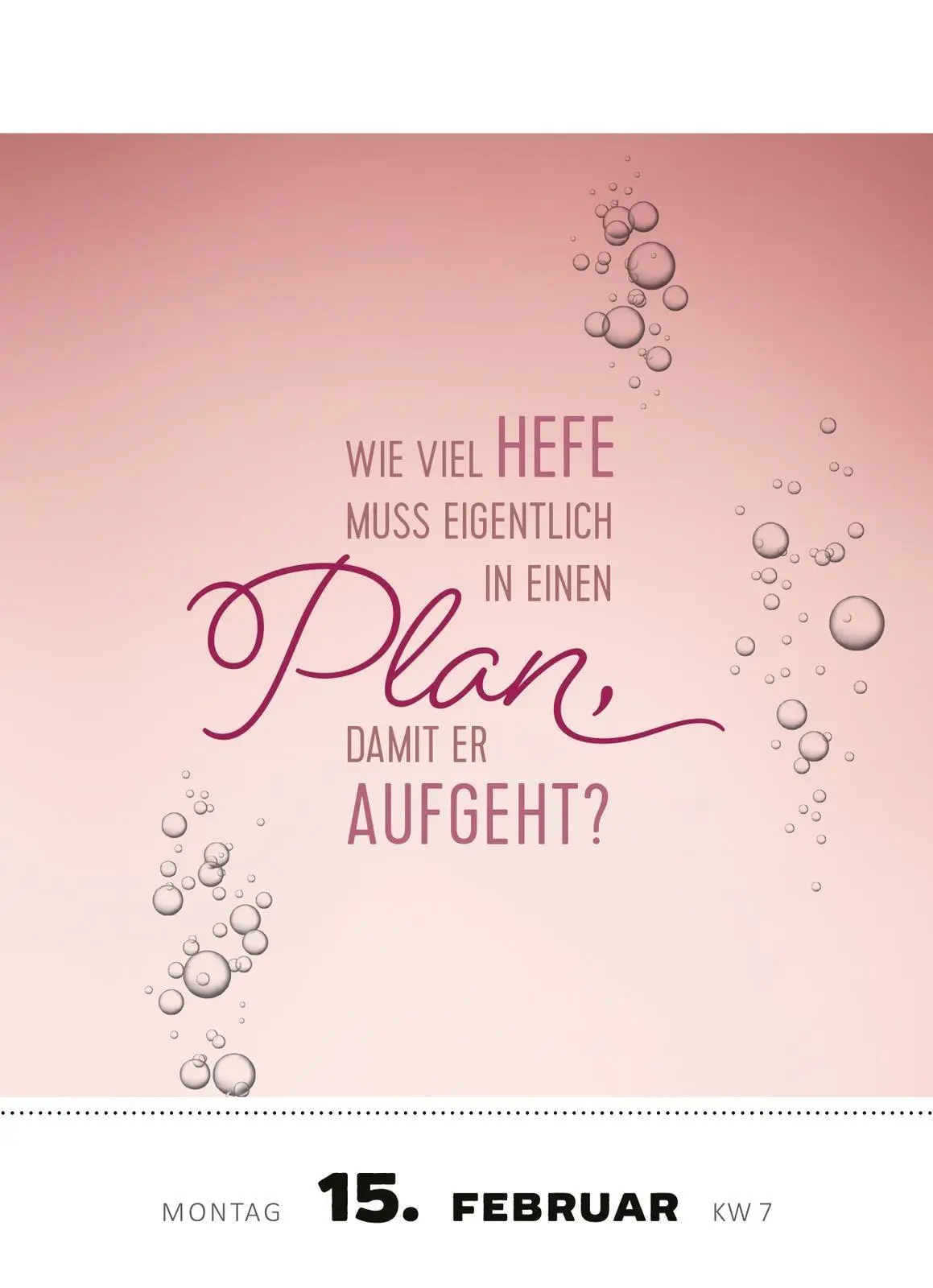 Bild: 4014489139461 | Abreißkalender Die Bar hat angerufen &amp; gefragt, wo du bleibst! 2027