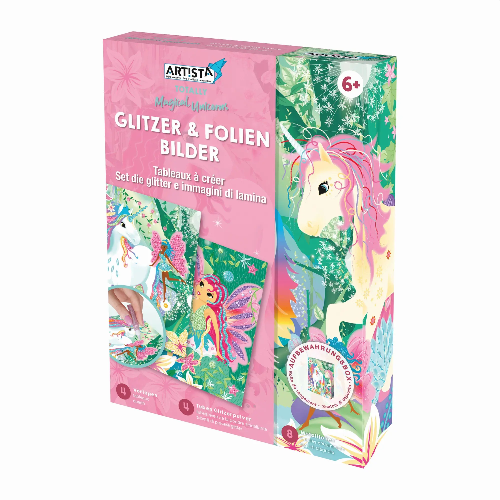 Cover: 7640111379461 | Artista - Glitzer &amp; Folien Bilder Einhorn | Artista | Spiel | Deutsch