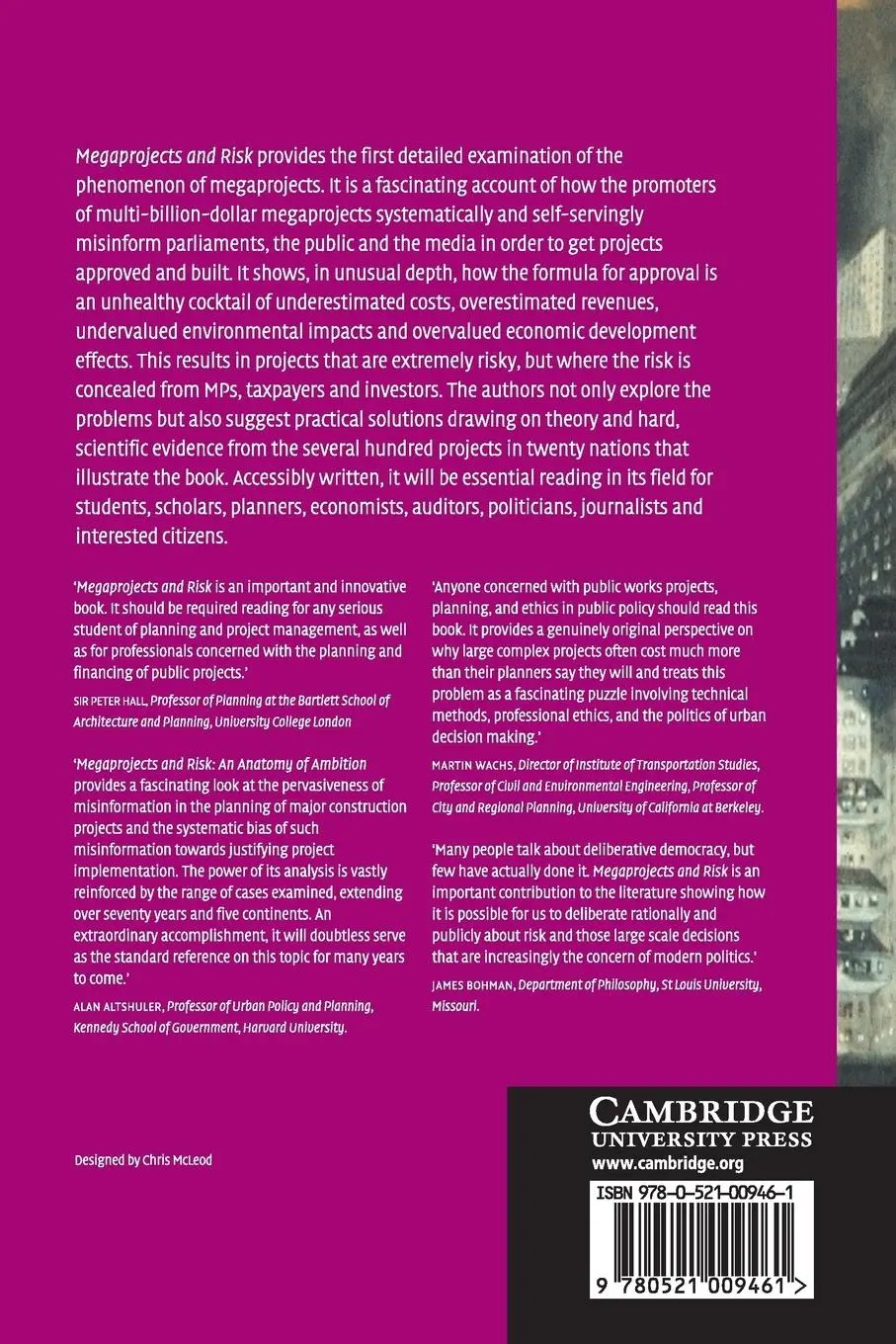 Rückseite: 9780521009461 | Megaprojects and Risk | Bent Flyvbjerg (u. a.) | Taschenbuch | 2019